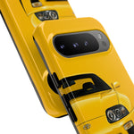 Yellow Supra Phone Case, MK4 90s JDM Legend Tough Protective Cover for Men