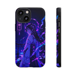 Neon Shrine Maiden phone case | Tough Case, anime vaporwave