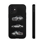 Silver Hakosuka Skyline Classic Sports Car Tough Phone Case for JDM Fans