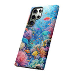 Underwater Coral Reef Phone Case | Colorful Tropical Fish Ocean Scene