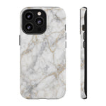 White Marble Pattern Phone Case | Tough Cover