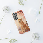 Akita Cherry Blossom Phone Case Sakura Dog Lover Gift