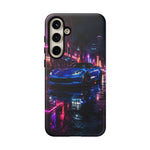 Blue C7 Neon District Tough Phone Case