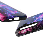 Neon Koi Reflection Vaporwave phone case | Tough Cover