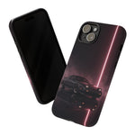 FC RX-7 Pink Neon Fog Column Tough Case