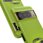 Green Cuda Muscle Car phone case for Gear Heads