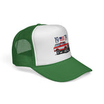 1979 Ford Bronco Trucker Cap Hat | Classic 4x4 USA Flag Off Road Mesh Snapback