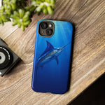 Blue Marlin Open Water Phone Case, Deep Sunbeam Tough Cover