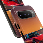 Red C4 ZR-1 King of the Hill Art Tough Phone Case