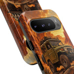 Land Cruiser FJ40 Classic 4x4 Red Rock Canyon Art Tough Phone Case