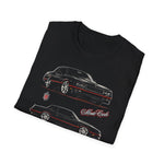 1980s Monte Carlo SS Shirt | Classic Black Muscle Car Retro Vintage Performance Car Graphic T-Shirt