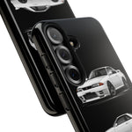 R32 Skyline Phone Case White, Three-View Vector Cover, Gift GTR Fans