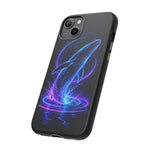 Neon Holographic Whale Phone Case | Tough Case