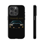 Dark 1998 Trans Am Front View Muscle Car Tough Phone Case Gift