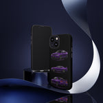 Purple R33 Skyline GTR JDM Sports Car Phone Case Tough Multi View