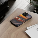 Supra MK4 Orange Touge Night JDM Speed Art Tough Phone Case