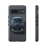 1969 Camaro SS Black Overhead Tough Phone Case Cover Gift Art