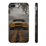 Camaro Z28 Phone Case, Gold 77 Foggy Country Road Cover