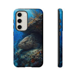 Grouper Reef Phone Case, Sunbeam Ledge Marine Art Tough Cover