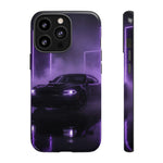 Midnight Charger Violet Neon Tough Phone Case