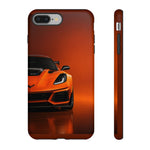 Orange C7 ZR1 Studio Front Tough Phone Case