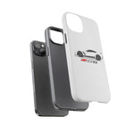 White C7 Z06 Phone Case for Chevy Vette Fans, Tough Cover