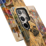 Guilty French Bulldog Phone Case, Confetti Watercolor Cover