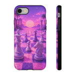Pastel Chess Infinite Board Vaporwave Art Tough Phone Case