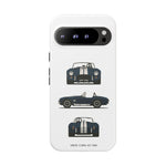 1966 Cobra Blue White Stripe Roadster Tough Phone Case Cover