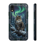Norwegian Forest Cat Nordic Art Tough Phone Case