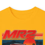 Red 1987 Toyota MR2 Collage Long Sleeve Tee | Retro JDM Sports Car