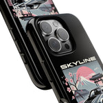 R34 Skyline GT-R Sakura Mountain JDM Tough Phone Case Gift