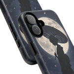 Geisha Parasol Moonlight Art Tough Phone Case