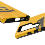 Yellow Supra Phone Case, MK4 90s JDM Legend Tough Protective Cover for Men