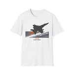 F/A-18 Super Hornet T-Shirt Jet Fighter Silhouette Military Aviation Graphic Tee for Pilots