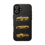 Gold Fairlady Z Classic Sports Car Tough Phone Case - 3 View