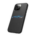 Rapid Blue C8 Phone Case for Chevy Fans, Tough Protective Cover