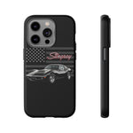 C3 Stingray Phone Case Black Sports Car Tough Cover Gift