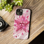 Pink Glitter Star Tough Case | Sparkle Phone Case
