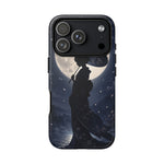 Geisha Parasol Moonlight Art Tough Phone Case