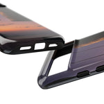 Temple Bell Sunset Phone Case Japan Zen Tough Case