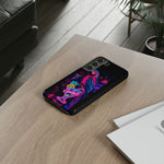 Neon Parrot Cocktails phone case | Tough Cases
