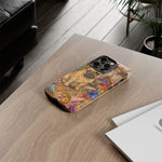 Guilty French Bulldog Phone Case, Confetti Watercolor Cover