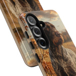 German Wirehaired Pointer Autumn Art Tough Phone Case