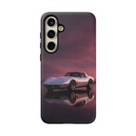 Soft White C3 Corvette Mauve Sky Phone Case