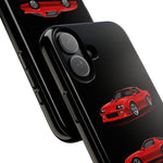 Z28 Red Triview Phone Case Classic Car Illustration