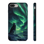 Husky Dog Aurora Watch Tough Phone Case