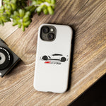 White C7 Z06 Phone Case for Chevy Vette Fans, Tough Cover