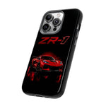 Red ZR1 C8 Phone Case for Chevy Fans, Tough Cover