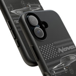 1970 Chevy Nova Phone Case Black Classic Muscle Car Tough Cover